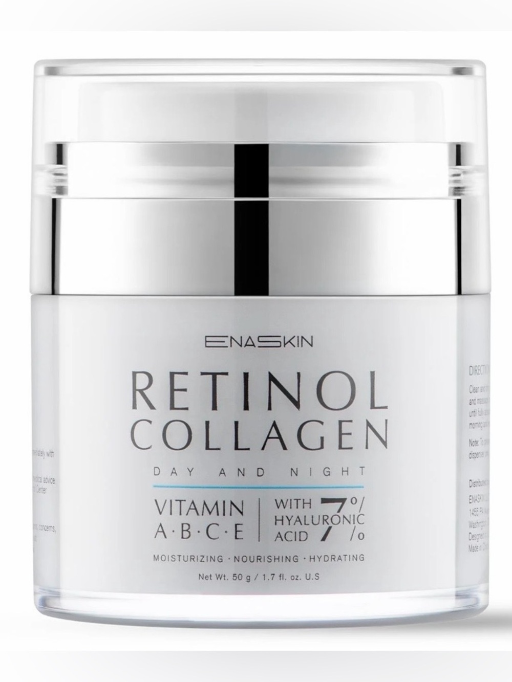 ENASKIN Retinol & Collagen Day and Night Cream 1.7 fl oz ~ New in Box
